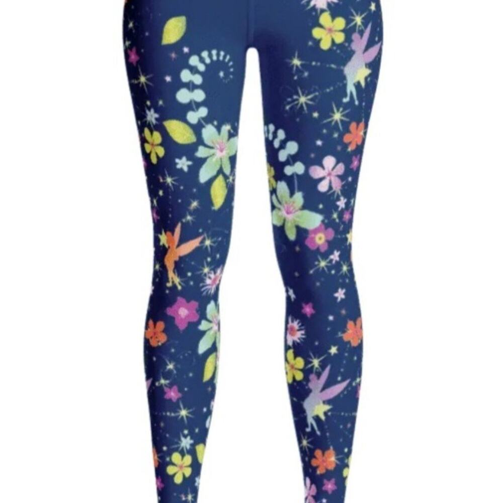 Main Street Bella Pixie Paradise Leggings SM Made in USA Athleisure Yoga Pants